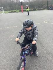 bikeabilitySeven of our primary students have all successfully gained their Bikeability Level 1 Cycle Training, aimed at increasing handling skills in traffic-free environments