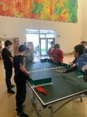 table cricketToday we had our first visit from the Cricket Development Officer for Inclusion from Leicestershire County Cricket Club